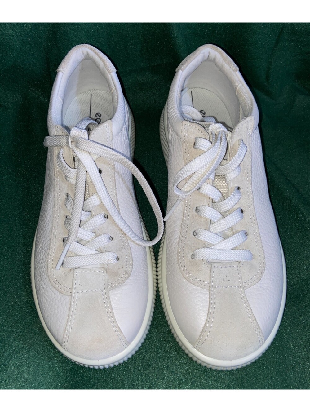 ECCO Women's Soft 60 Zero Lace Up Sneaker Air Shadow White 220253 61163 5 - 5.5
